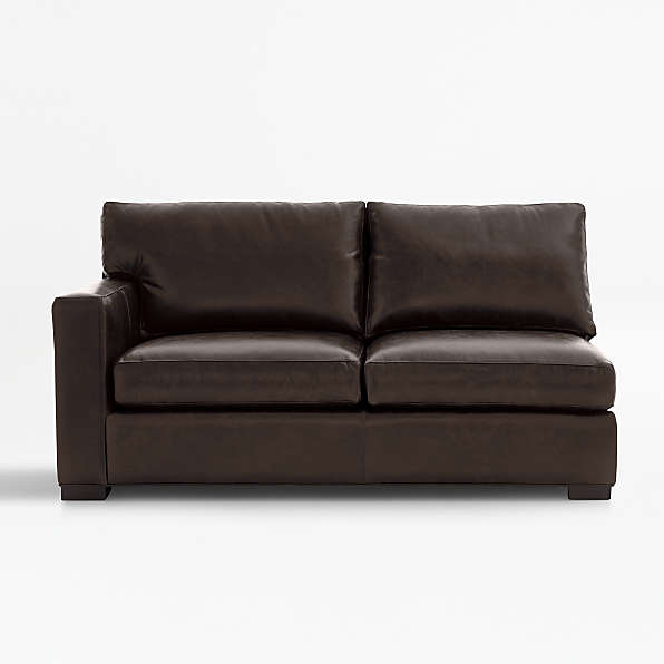 Leather Sleeper Sofas Crate And Barrel, Sleeper Sofa Leather Full Size