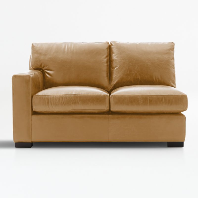 Axis Leather Left Arm Loveseat - image 0 of 6