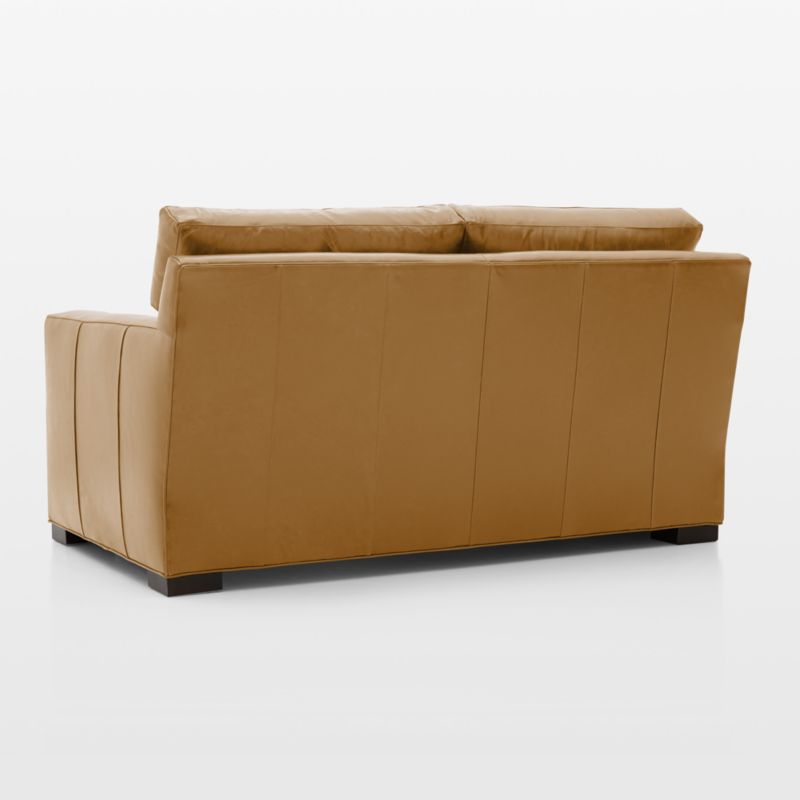 Axis Leather Loveseat - image 3 of 6