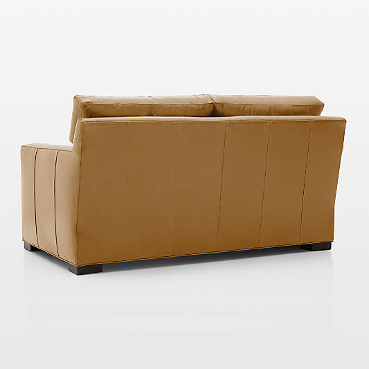 Axis Leather Loveseat