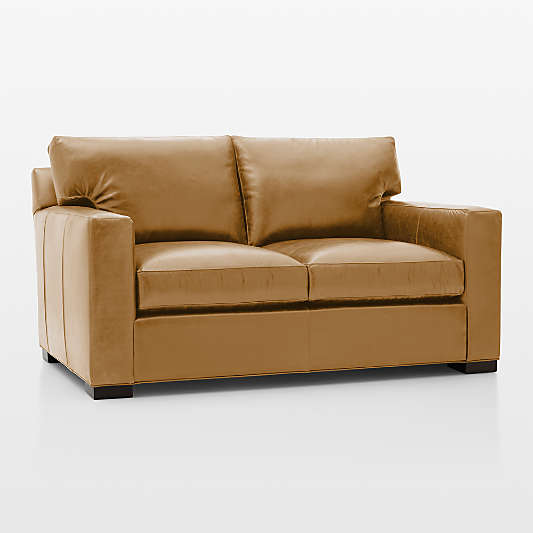 Axis Leather Loveseat