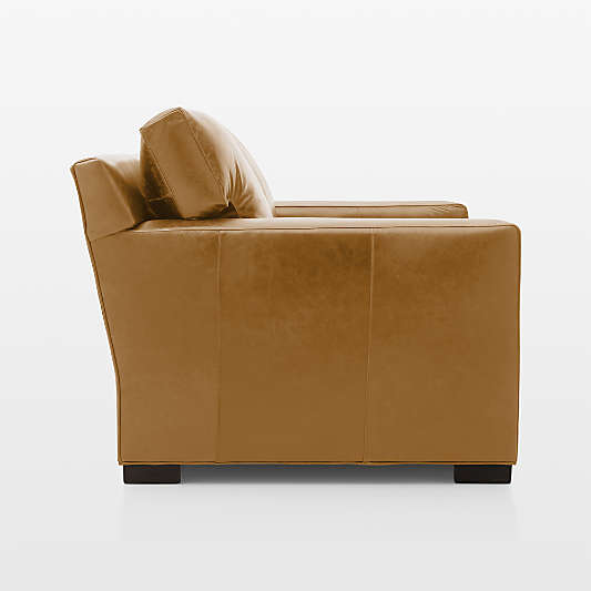 Axis Leather Loveseat