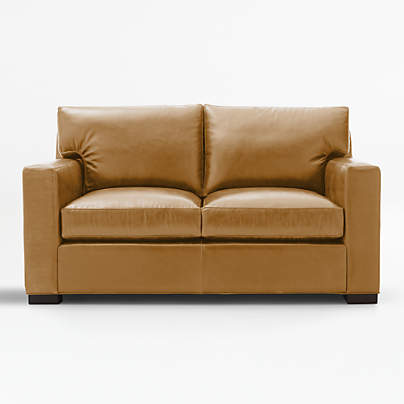 Axis Leather Loveseat