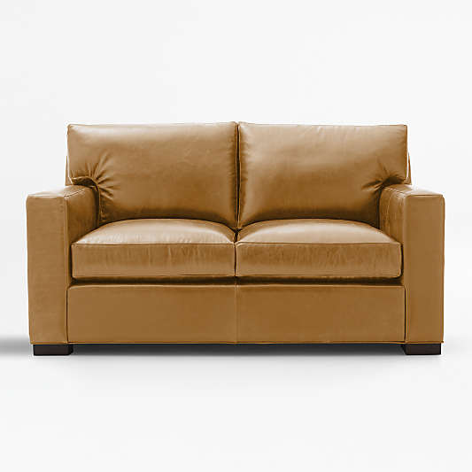 Axis Leather Loveseat