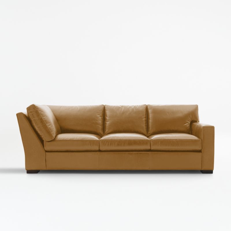 Axis Leather Right Arm Corner Sofa - image 0 of 6