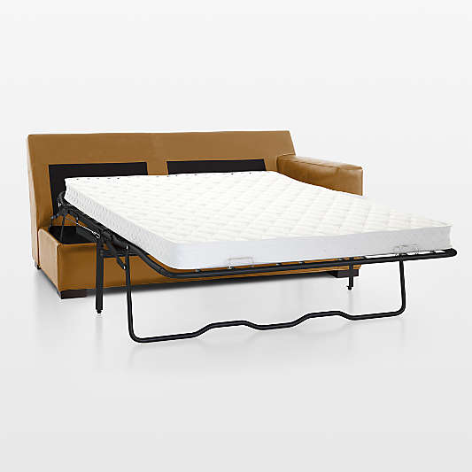 Axis Leather Right-Arm Full Sleeper Sofa Sectional Piece