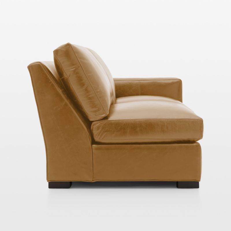 Axis Leather Right Arm Full Sleeper Sofa - image 4 of 7