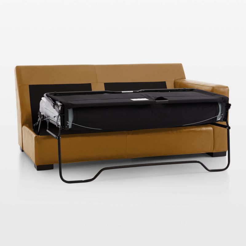 Axis Leather Right Arm Full Sleeper Sofa with Air Mattress - image 7 of 7