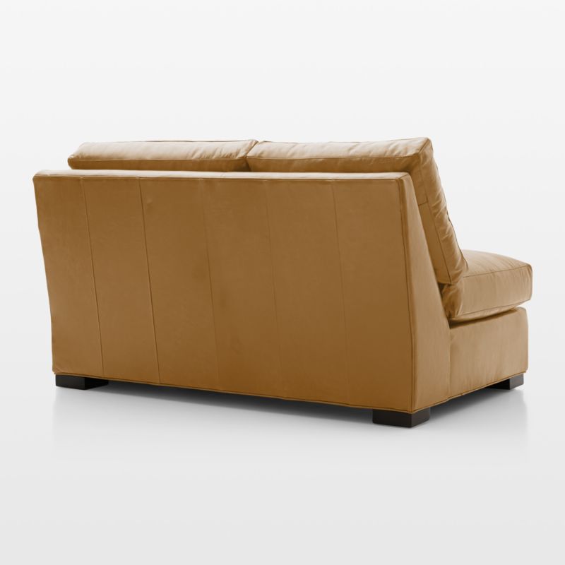 Axis Leather Right Arm Loveseat - image 4 of 6