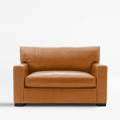 Axis Leather Twin Sleeper Chair