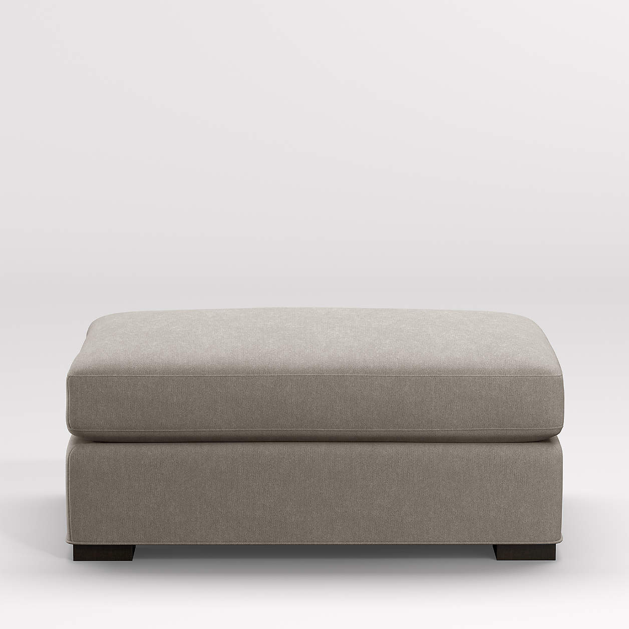Axis Ottoman and a Half + Reviews Crate and Barrel