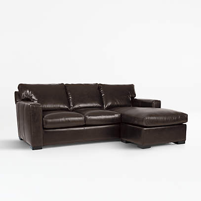Axis Leather Sleeper Sofa With Chaise Crate And Barrel Axis Leather Sleeper Sofa With Chaise, Queen Sleeper Sofa With Chaise Lounge
