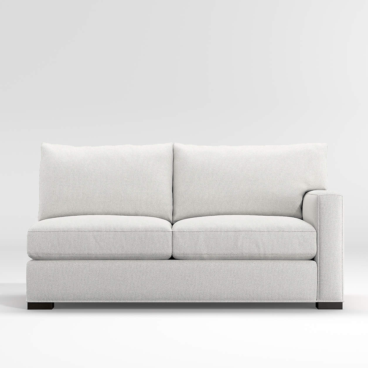 Axis Right Arm Apartment Sofa + Reviews | Crate & Barrel