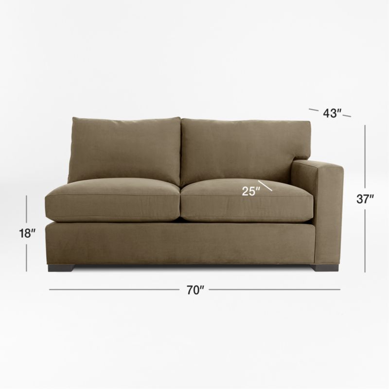 View Axis Right Arm Full Sleeper Sofa with Air Mattress - image 3 of 8