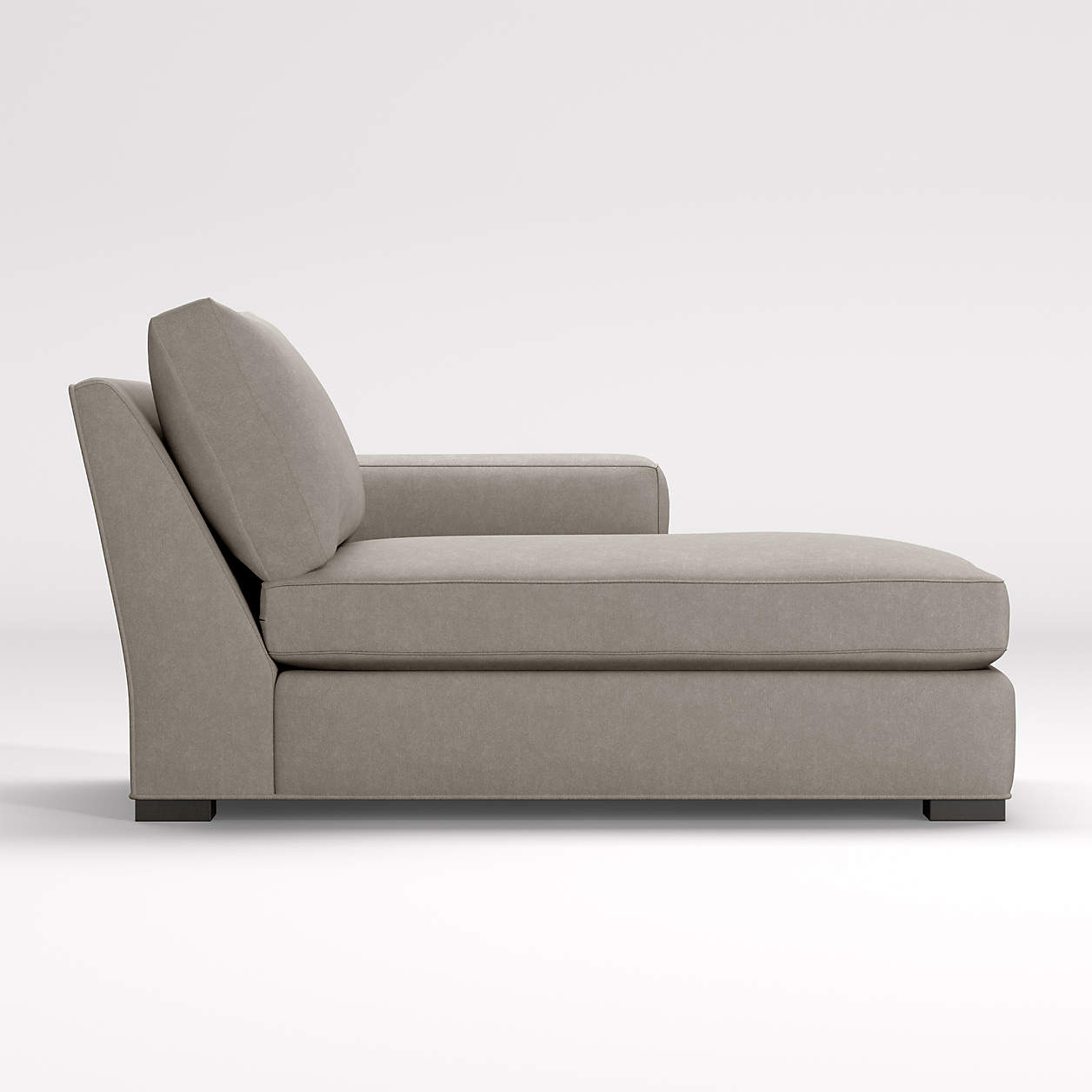 Axis Right Arm Chaise Lounge + Reviews Crate & Barrel