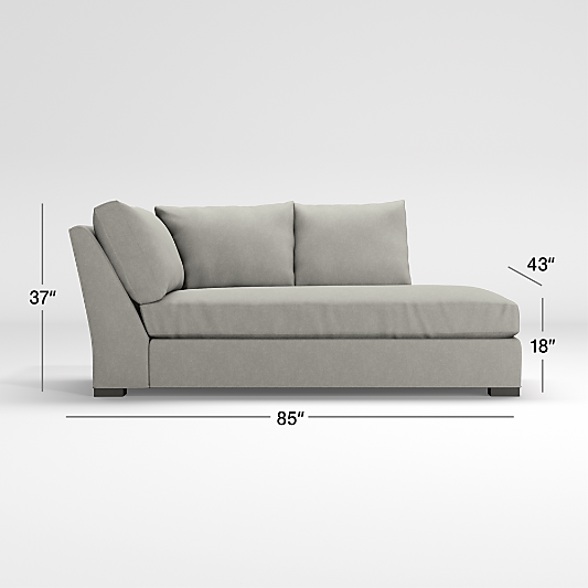 Axis Right-Arm Corner Bumper Sectional Piece