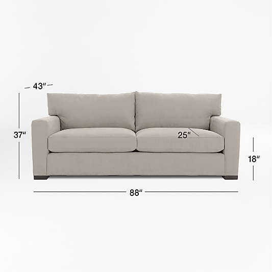 Axis 2-Seat 88" Sofa