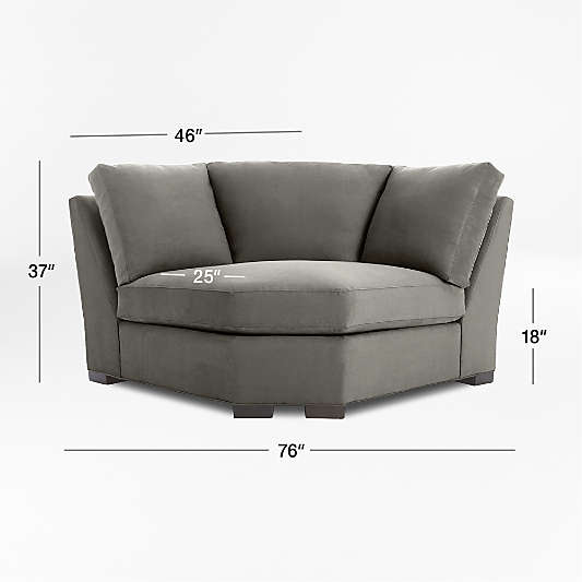 Axis Wedge Chair Sectional Piece