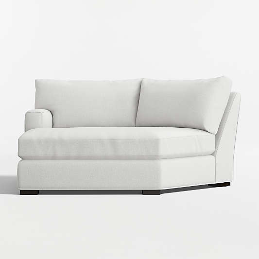 Axis Left-Arm Angled Chaise Lounge Sectional Piece