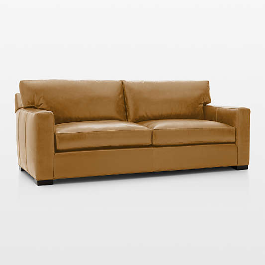 Axis Leather 2-Seat Queen Sleeper Sofa