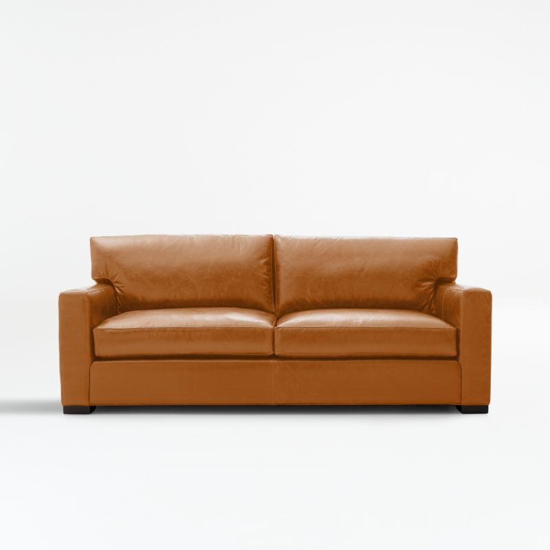 Axis 88" Leather Sofa