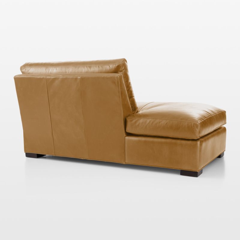 Axis Leather Left Bumper Sofa - image 4 of 5