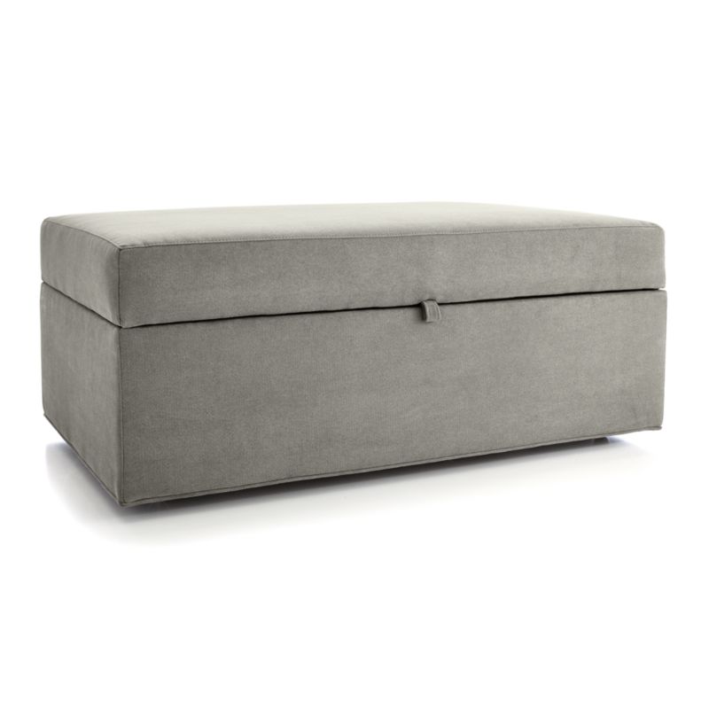 Axis Storage Ottoman with Tray and Casters - image 8 of 8