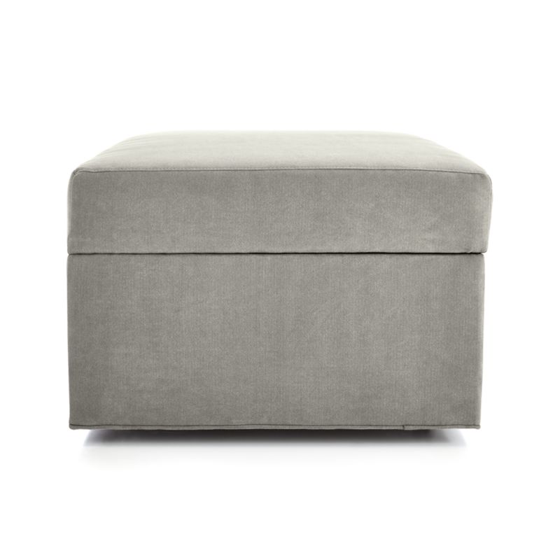 Axis Storage Ottoman with Tray and Casters - image 9 of 8