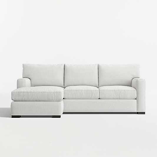 Axis 88" Reversible Storage Chaise Lounge Queen Sleeper Sectional Sofa