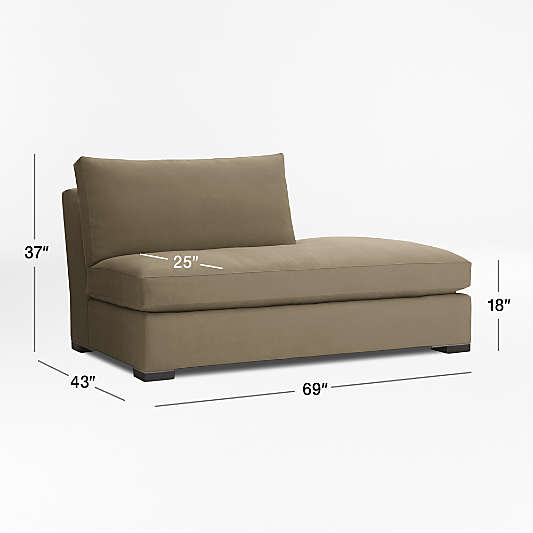 Axis Right-Arm Bumper Sectional Piece