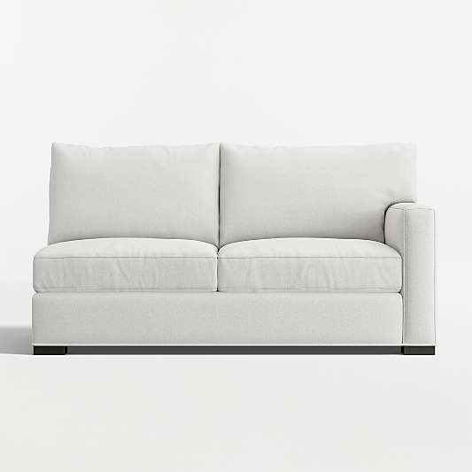 Axis Right-Arm Full Sleeper Sofa Sectional Piece with Air Mattress