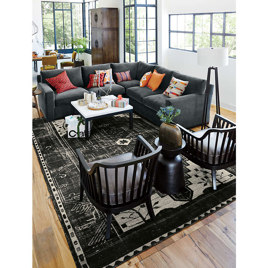 Castillo Black Floor Lamp Reviews Crate Barrel