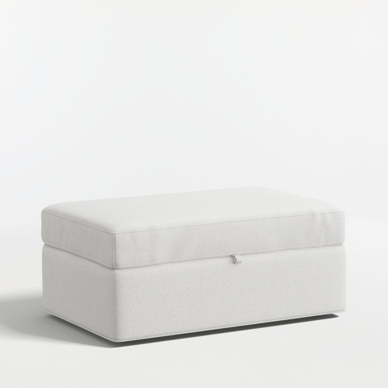 Axis 43" Storage Ottoman with Tray and Casters - image 0 of 7
