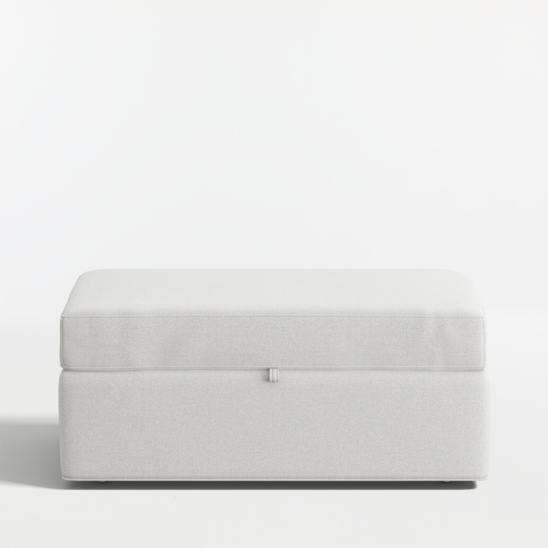 Axis 43" Storage Ottoman with Tray and Casters - image 6 of 7