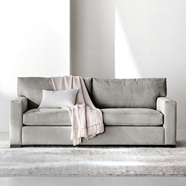 Crate and deals barrel grey sectional