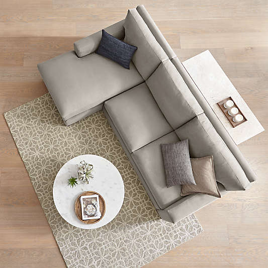 Axis Right-Arm Apartment Sofa Sectional Piece
