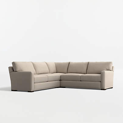 Axis Classic 3-Piece L-Shaped Sectional Sofa