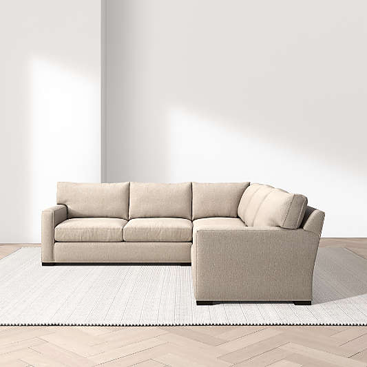 Axis Classic 3-Piece L-Shaped Sectional Sofa
