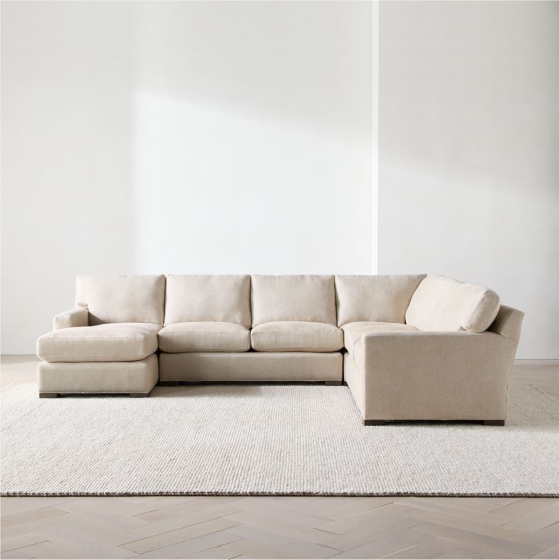 Axis 4-Piece L-Shaped Sectional Sofa with Chaise Lounge - image 6 of 14