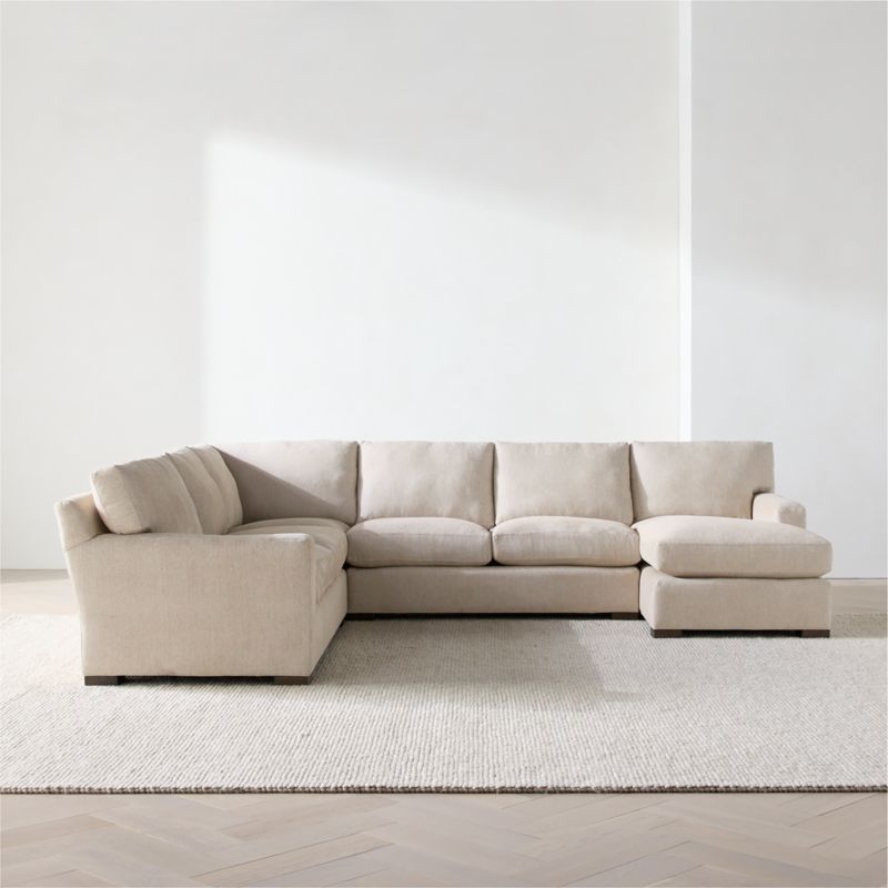 Axis 4-Piece L-Shaped Sectional Sofa with Chaise Lounge - image 6 of 14
