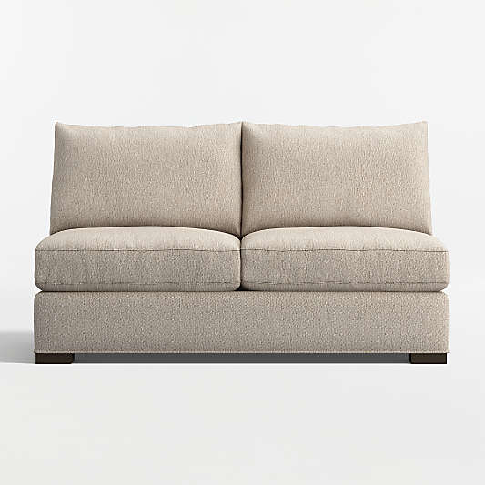Axis Armless Loveseat Sectional Piece