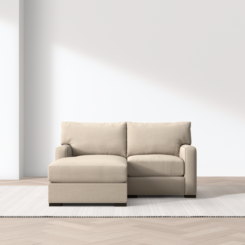 Axis Classic 2-Piece Small Space Sectional Sofa with Chaise Lounge - image 4 of 14