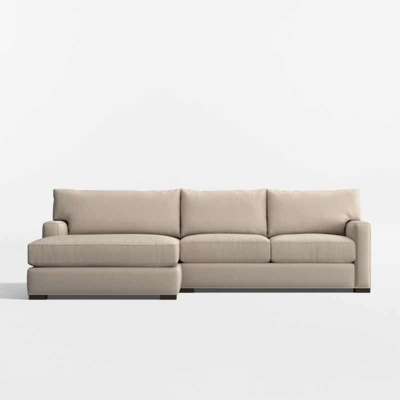 Axis Classic 2-Piece Sectional Sofa with Extra Wide Chaise Lounge - image 3 of 14