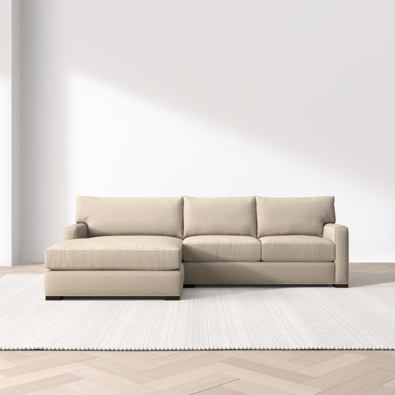 Axis Classic 2-Piece Sectional Sofa with Extra Wide Chaise Lounge - image 5 of 14