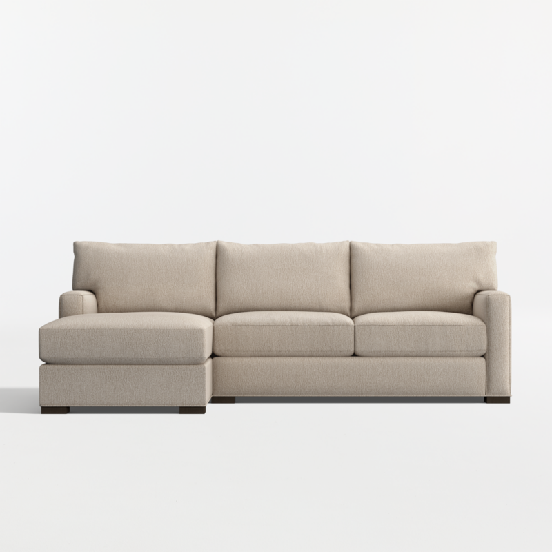 Axis Classic 2-Piece Sectional Sofa with Storage Chaise Lounge - image 0 of 14