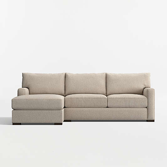 Axis Classic 2-Piece Sectional Sofa with Chaise Lounge
