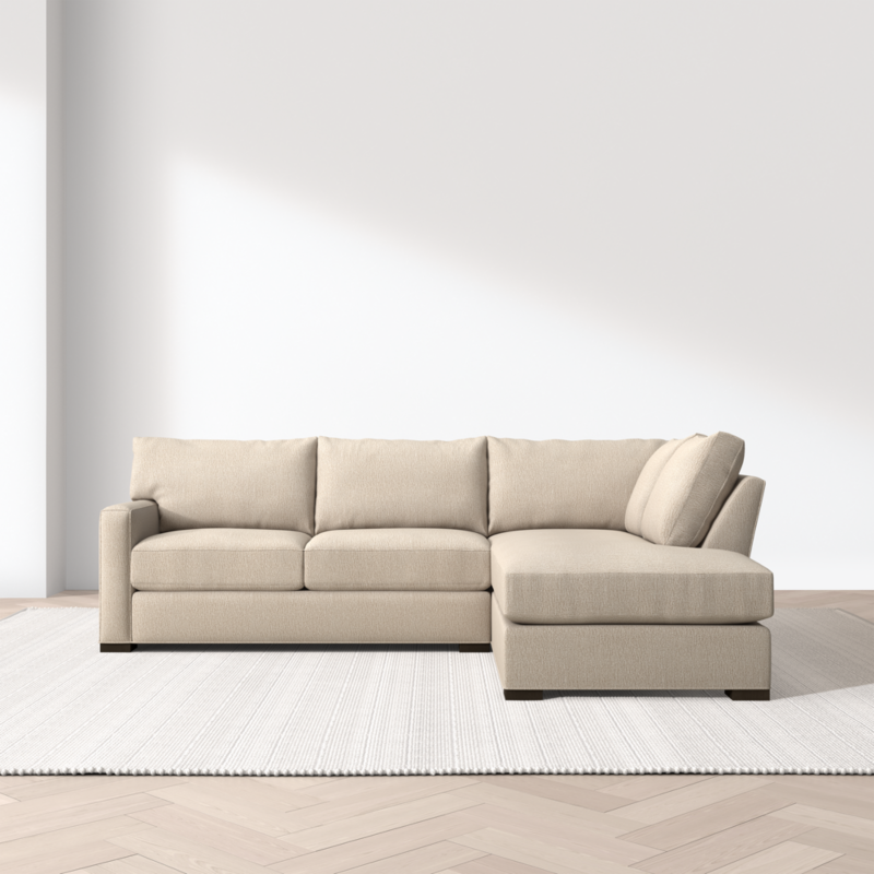 Axis Classic 2-Piece L-Shaped Sectional Sofa with Corner Bumper - image 4 of 13