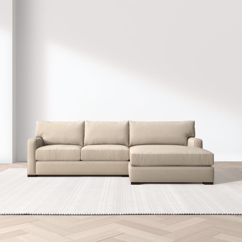 Axis Classic 2-Piece Sectional Sofa with Extra Wide Chaise Lounge - image 5 of 14