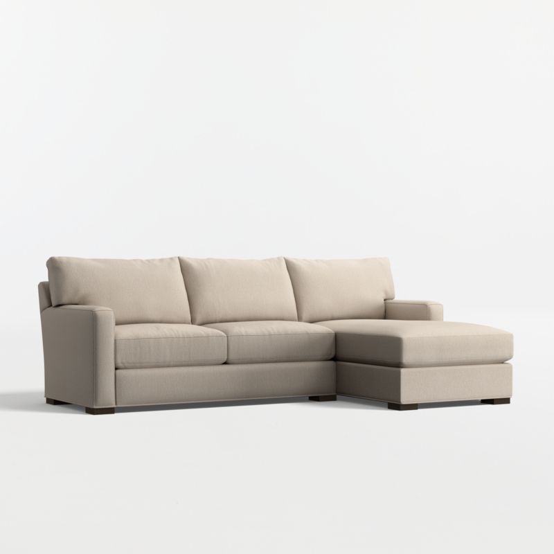 Axis Classic 2-Piece Sectional Sofa with Storage Chaise Lounge - image 10 of 13