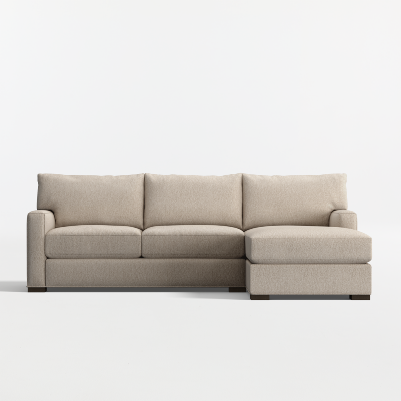 Axis Classic 2-Piece Sectional Sofa with Storage Chaise Lounge - image 0 of 14